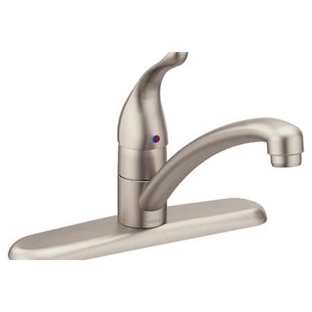 Moen One-Handle Kitchen Faucet Spot Resist Stainless 7425SRS